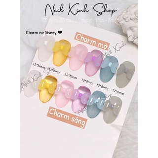 Charm nơ trang trí móng tay nghệ thuật nail hot