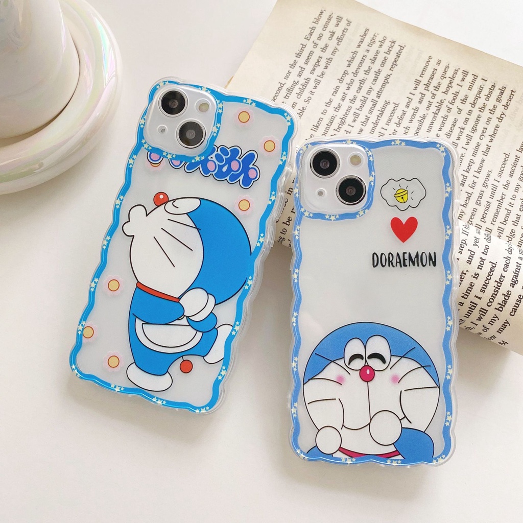 Ốp lưng iphone trong lượn sóng doremon 6s/6plus/7/7plus/8/8plus/xs/11/12/13/pro/max/plus/promax-Sale Hot G2-3
