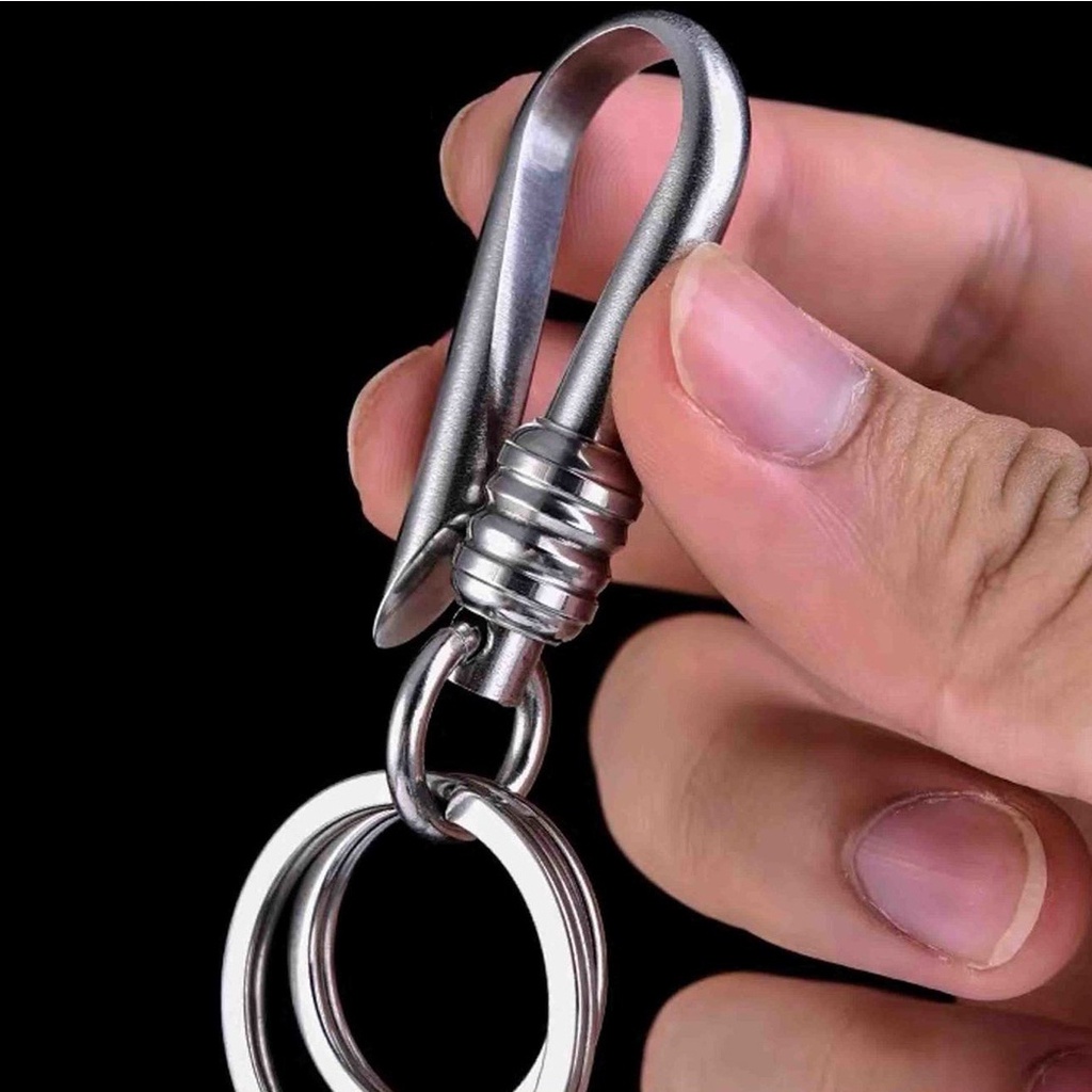 Móc Khóa Oto Xe Máy Đa Năng ZACHI Cao Cấp Sang Trọng Màu Bạc MK17