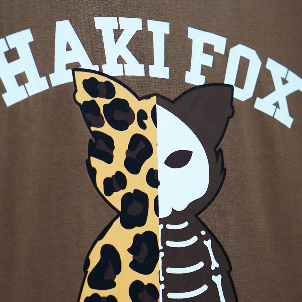 Áo thun HAKI X-RAY T-SHIRT Change Your Mind 2 màu Nâu Đen - Unisex Cotton 100%