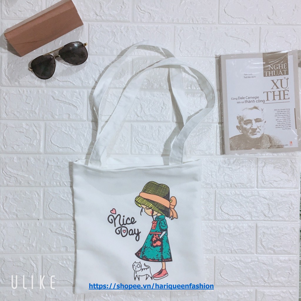 [FREESHIP ĐƠN TỪ 50K]  [Túi tote] Túi vải cô g