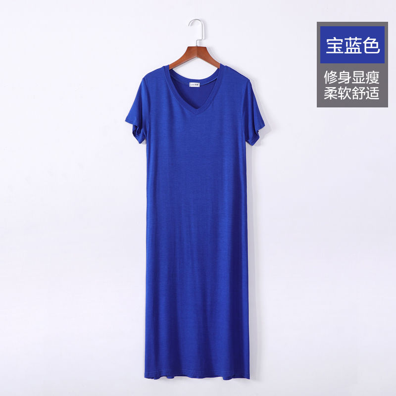 Đầm Tay Ngắn Dáng Rộng Cổ Chữ V Thời Trang Trẻ Trung Cho Nữ | BigBuy360 - bigbuy360.vn