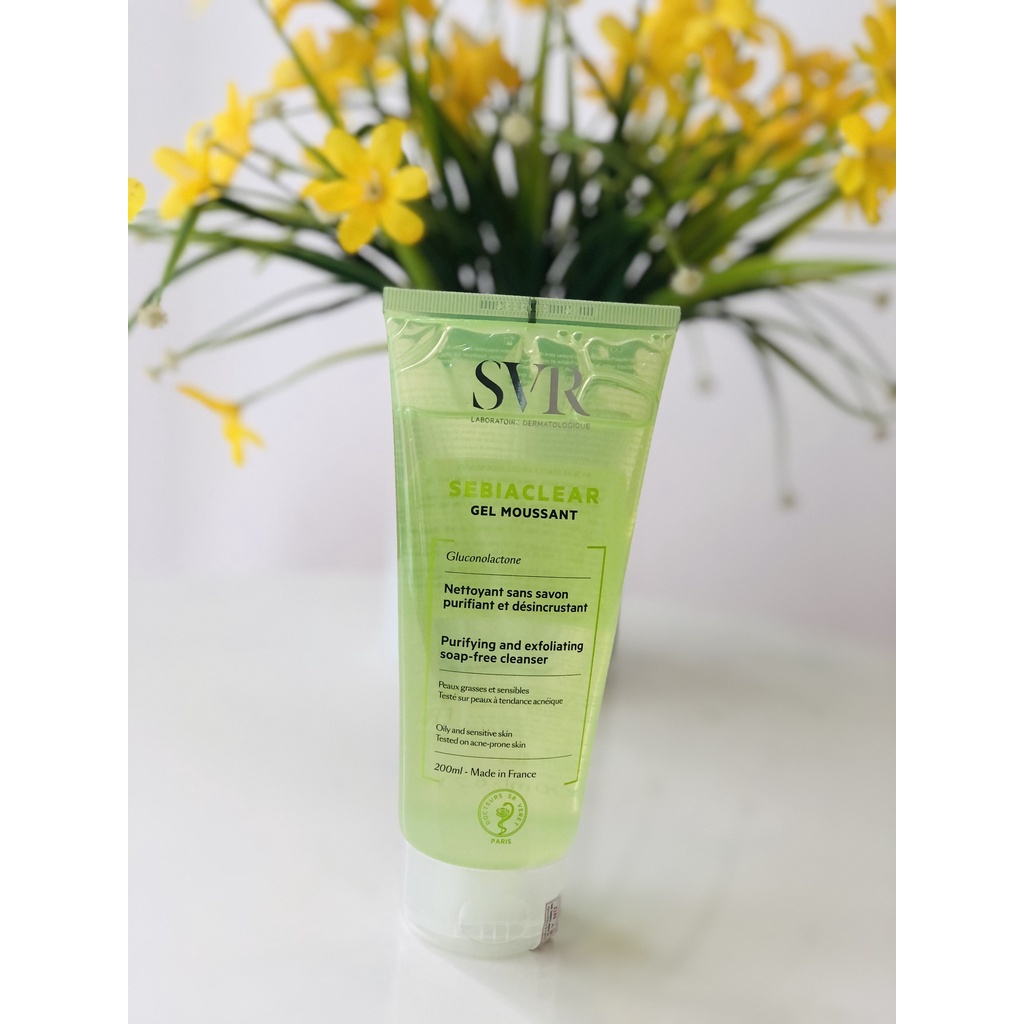 ✅ Sữa Rửa Mặt SVR Dành Cho Da Dầu Da Nhạy Cảm 200-400ml