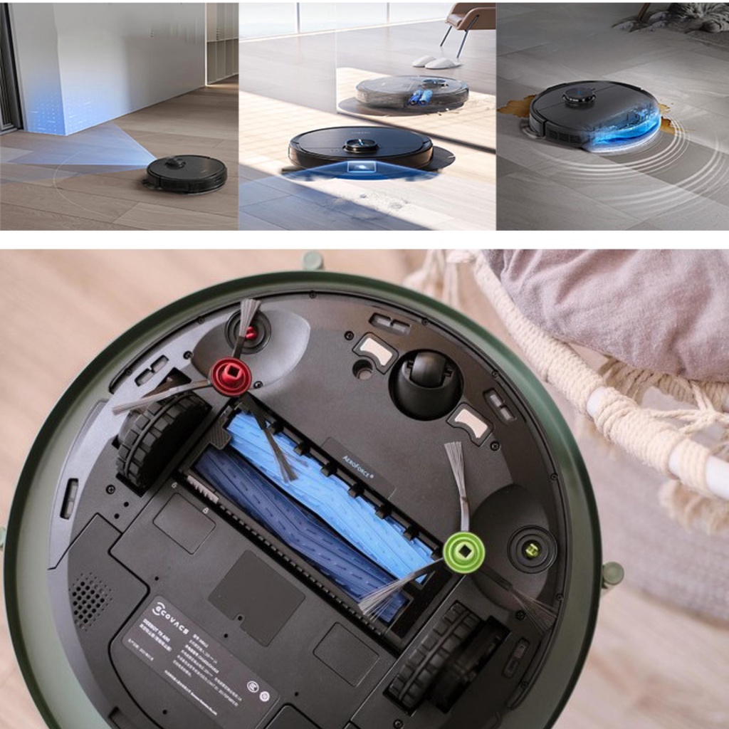 Robot hút bụi lau nhà Ecovacs Deebot T9 aivi Plus (T9 aivi +)