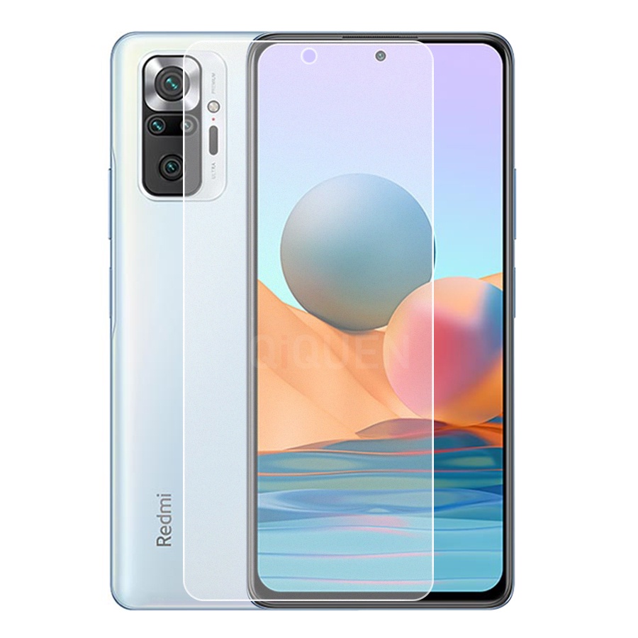 2 miếng Kính Cường Lực Nhám Full Màn Chống Vân Tay Xiaomi Redmi Note 10 Pro 5G 10S