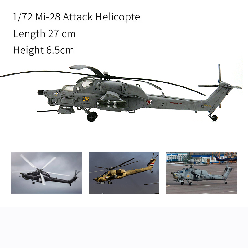 Mô hình máy bay trực thăng quân đội Mi-28 Havoc 1/72