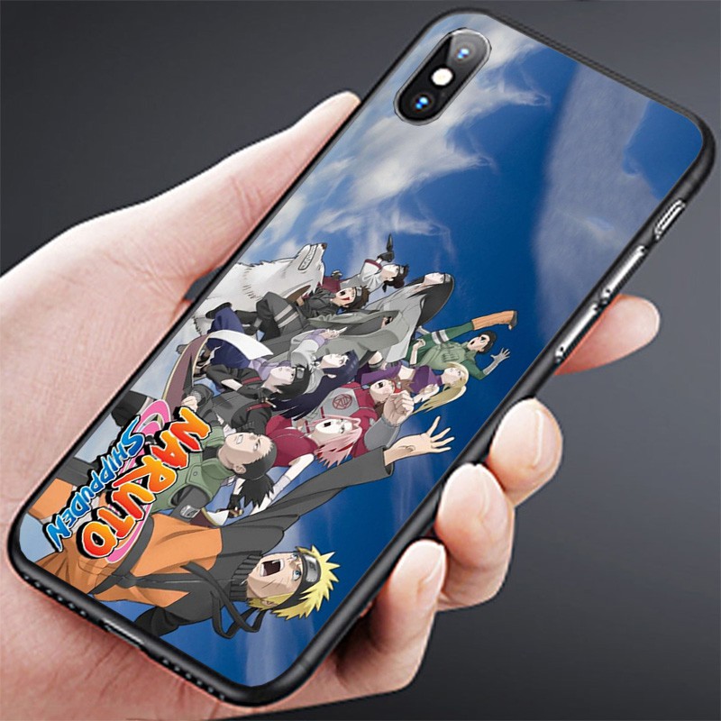 Meizu Meilan Mblu V8 X8 17 MX4 18 Pro 2 3 Max Printed Shell Black soft Phone case Naruto