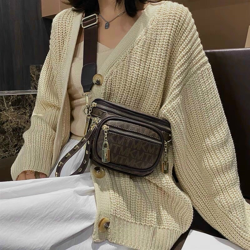 [Mã FATPBAU2 giảm 40K đơn 150K] Túi bao tử đeo chéo size 17