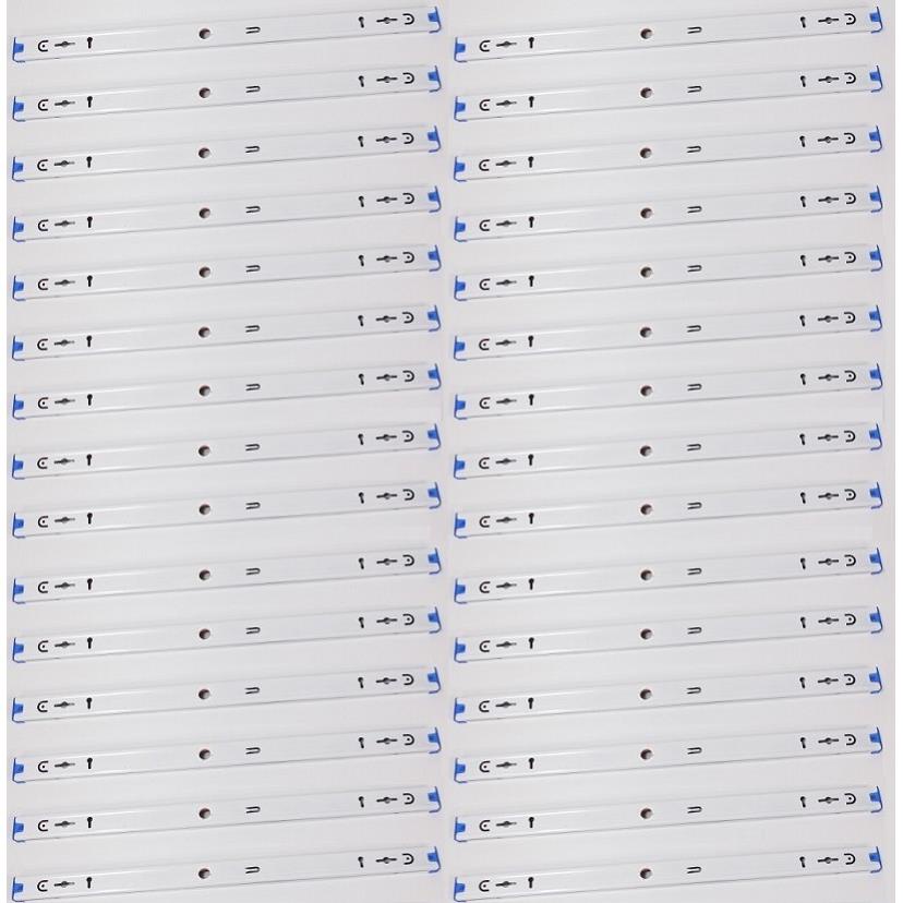 Bộ 30 máng đèn tuýp Led 60cm giá tốt chất lượng cao
