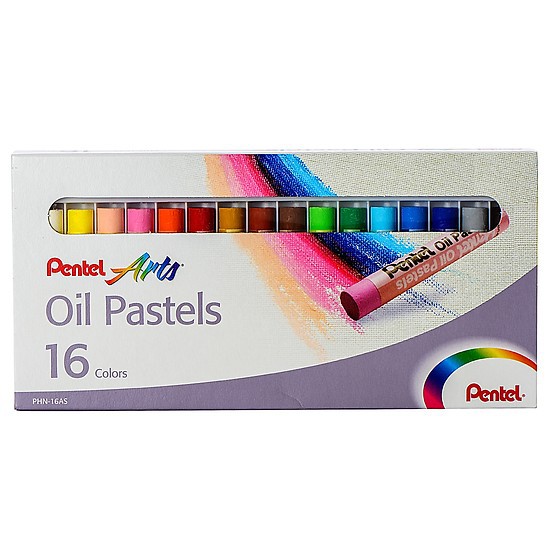 SÁP DẦU PENTEL 16 MÀU.