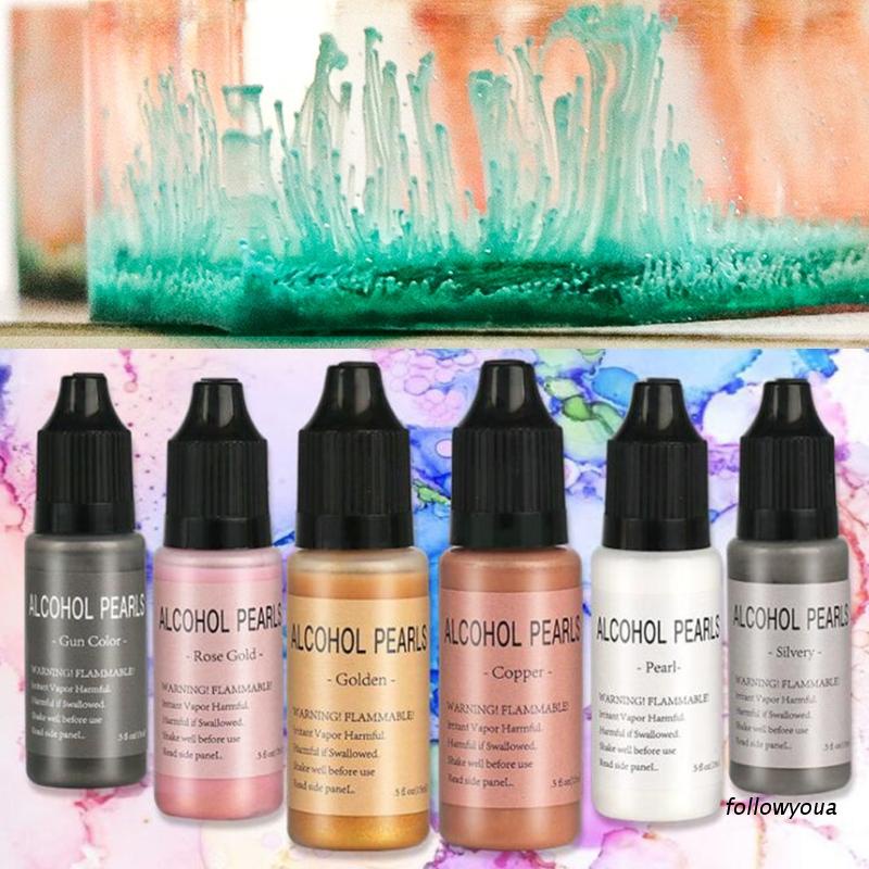 Mực nhuộm dạng cồn lỏng 30 màu khuếch tán nhựa resin epoxy làm đồ thủ công diy