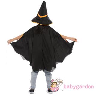Set đồ hóa trang phù thủy Halloween cho bé