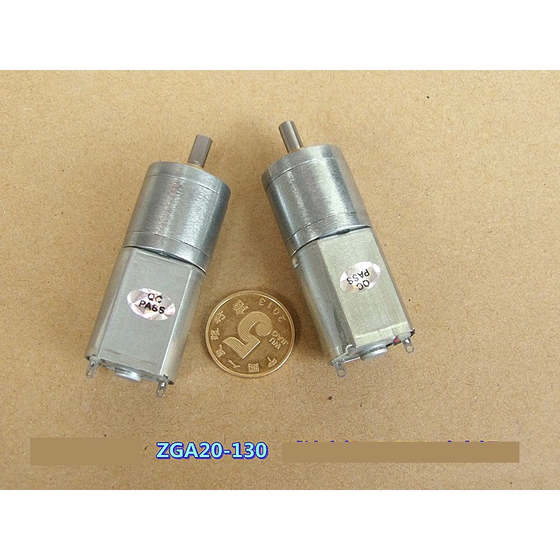 [Nhông kim loại] Motor giảm tốc 3V 6v chế xe