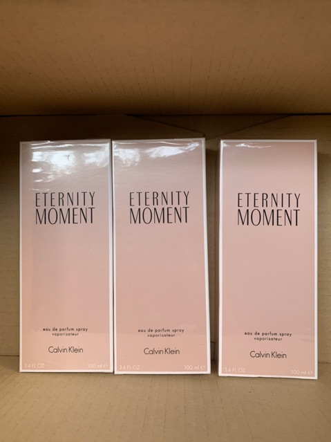 Nước hoa nữ ck eternity moment edp 100ml full seal (tặng 1 vials)