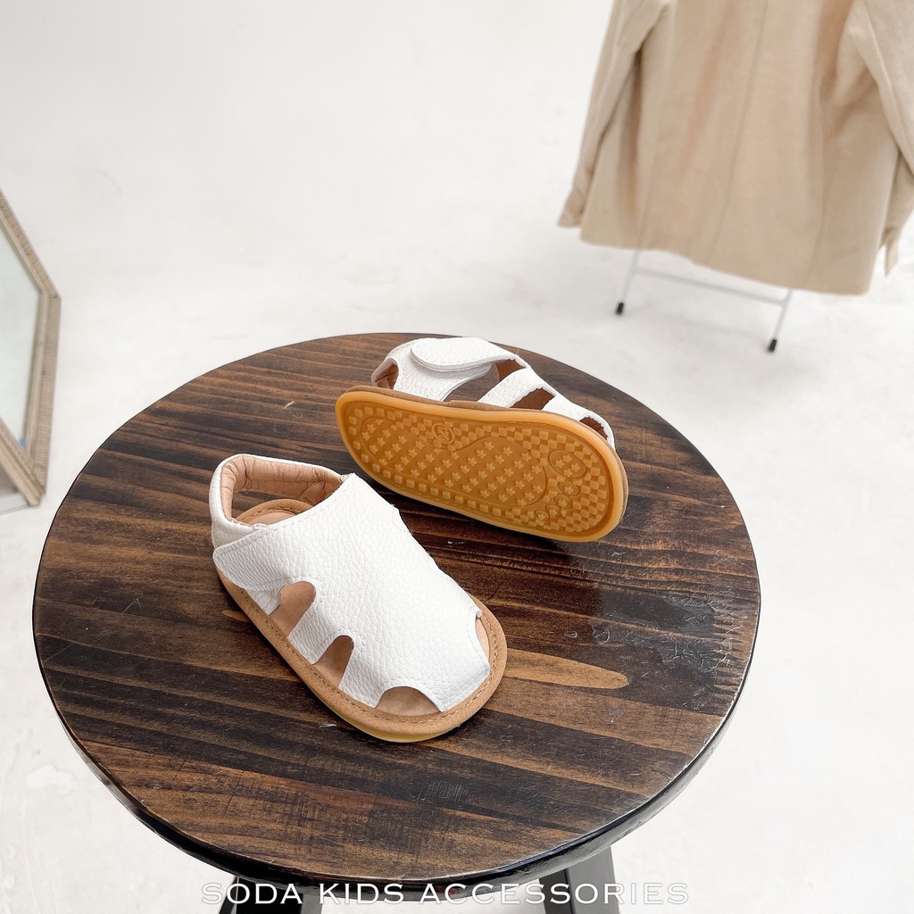 ( ẢNH THẬT ) sandal rọ trắng trơn