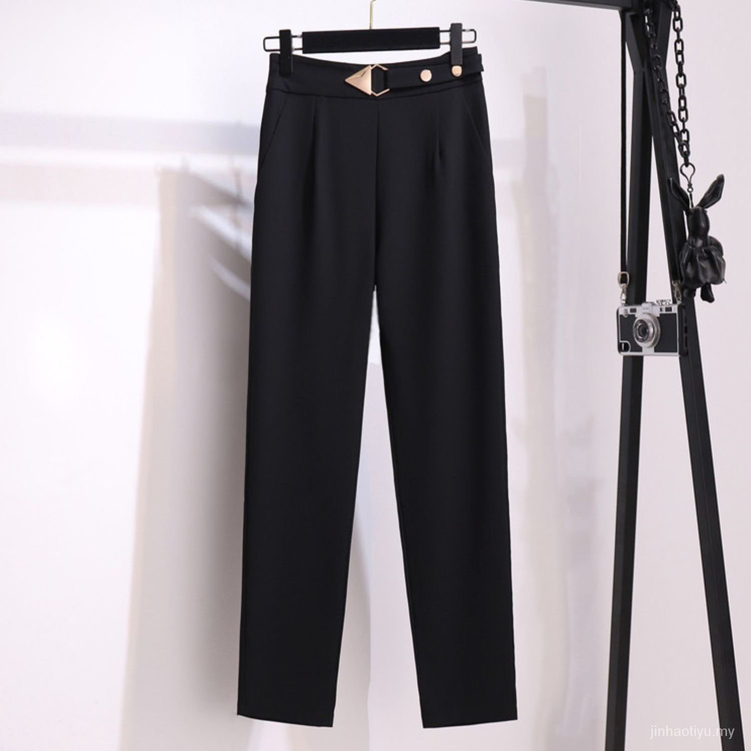 quần ống rộng Lưng Cao Thời Trang Mùa Xuân Cho Nữ 2021draped | BigBuy360 - bigbuy360.vn