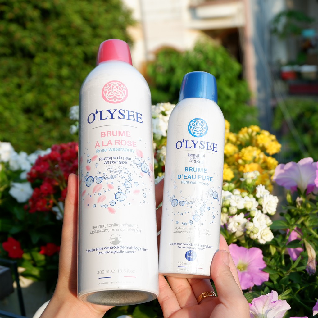 Xịt khoáng dưỡng da - cấp ẩm O'lysee Pure waterspray chính hãng Pháp cao cấp 150ml - 400ml NPP Shoptido | BigBuy360 - bigbuy360.vn