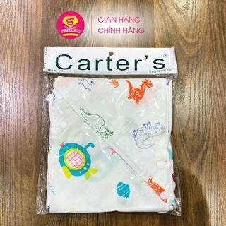 Yếm Cho Bé CARTER Có Nút Bấm 2 Đầu Tiện Lợi, Yếm Tam Giác Cho Bé Mỏng Mát Bền Đẹp Hàng Loại 1