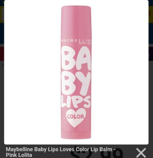 Son dưỡng Maybelline Baby Lips