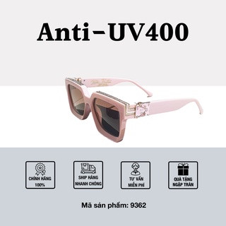 Kính mát thời trang cá tính gọng vuông nhọn m9362