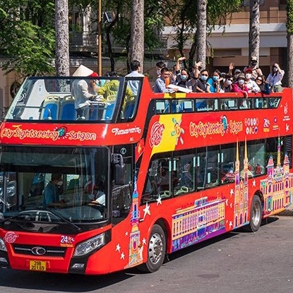 Tour tham quan Sài Gòn 4h trên xe bus 2 tầng Vietnam Sightseeing - Vé trẻ em