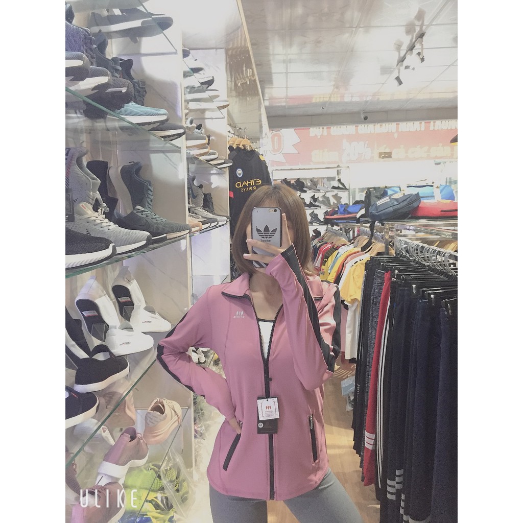 ÁO KHOÁC THUN PHỐI LƯỚI GYMME 17087