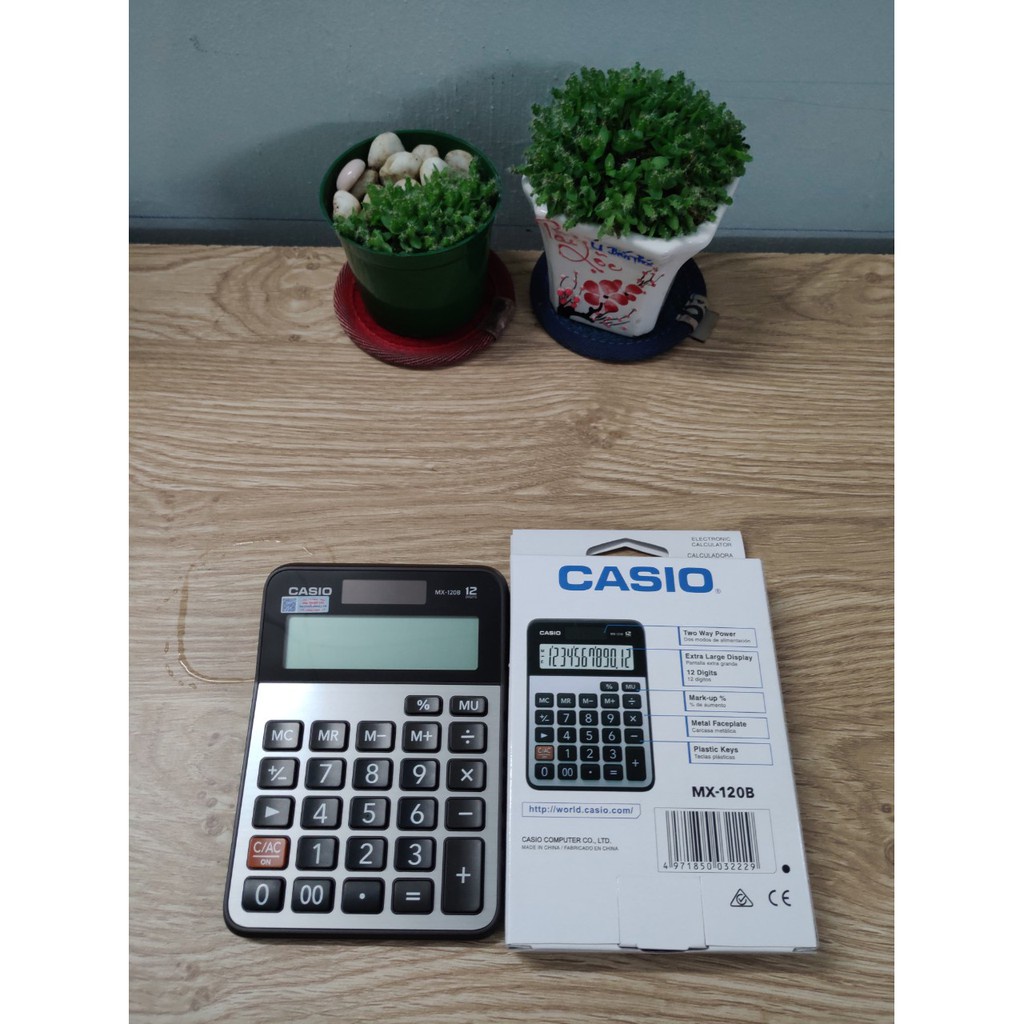 ❤️  Máy Tính Casio MX - 120B (Chính Hãng Bảo Hành 7 Năm) - Đặng Ngoan Shop