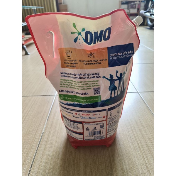 Nước giặt Omo cửa trên/ cửa trước 3.6Kg