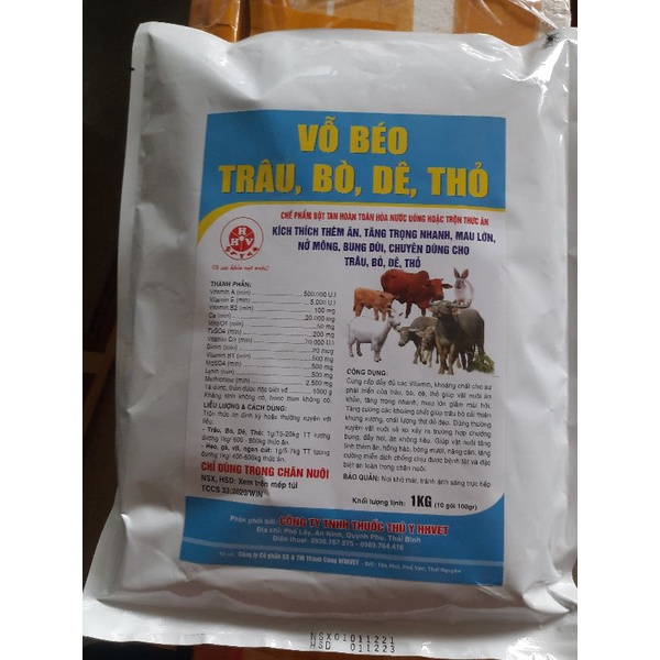 VỖ_BÉO_TRÂU_BÒ_DÊ_THỎ_ hiệu quả sau 10ngay