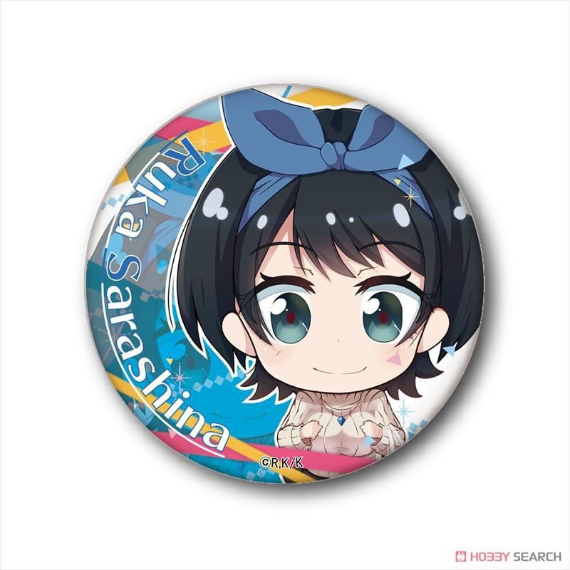 ( P2 ) Huy hiệu cài áo in hình Kanojo Okarishimasu DỊCH VỤ THUÊ BẠN GÁI anime chibi