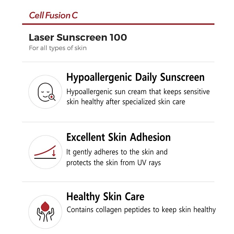 CELL FUSION C Kem Chống Nắng spf50 + / pa + + + 50ml