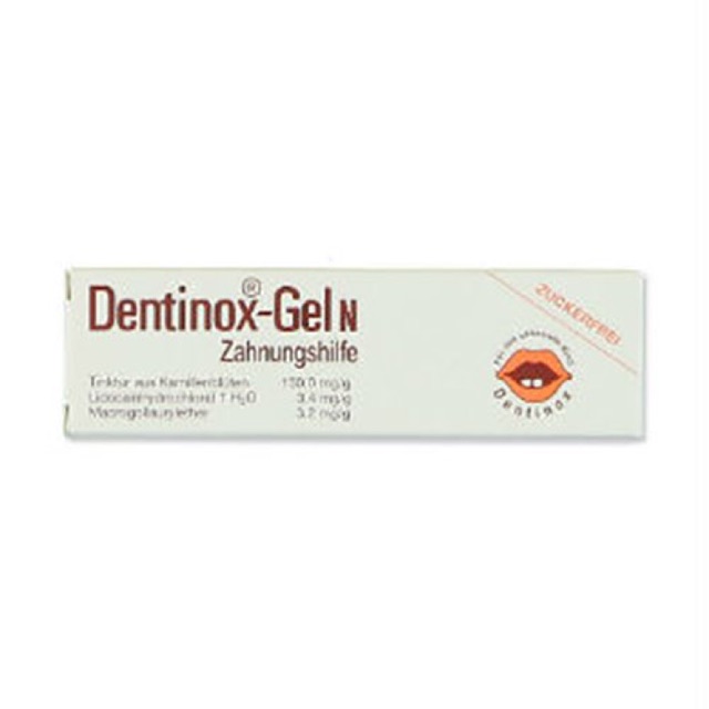 GEL BÔI GIẢM SƯNG LỢI, GIẢM ĐAU ,GIẢM SỐTCHO BÉ MỌC RĂNG DENTINOX - GEL N