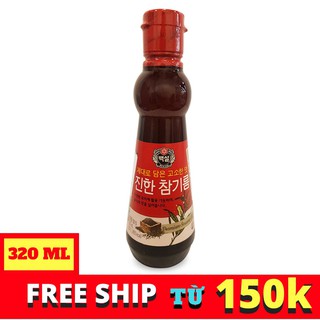 Dầu mè đậm đặc BEKSUL Hàn Quốc 320ml