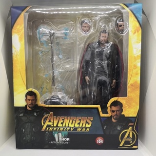 [HÀNG SẴN-HỎA TỐC] Mô Hình Thor Mafex No.104 Avenger Infinity War Action Figure