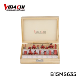 Bộ 15 mũi soi cốt 6.35mm