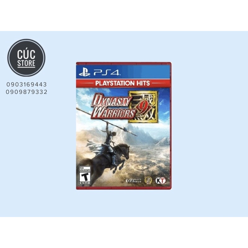 Đĩa chơi game PS4: Dynasty Warriors 9