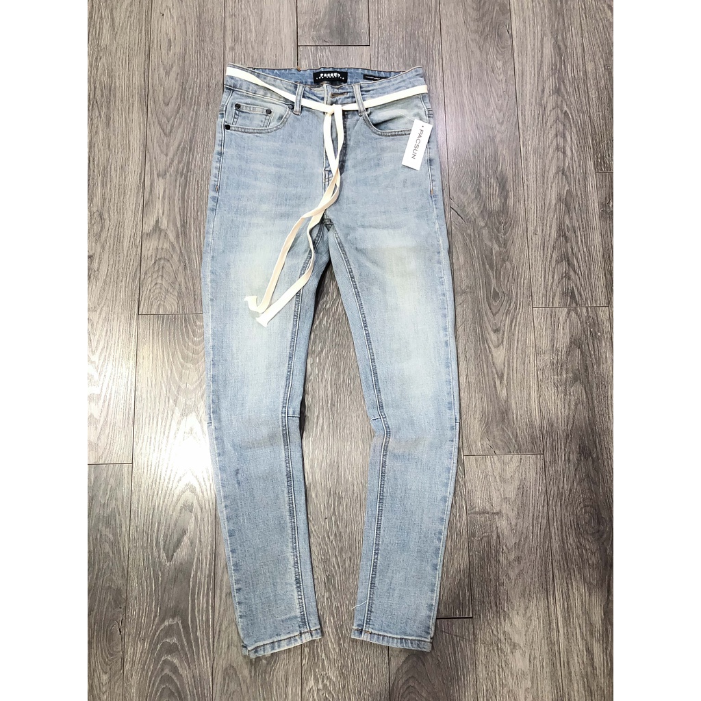 Quần Jean Blue trơn PACSUN