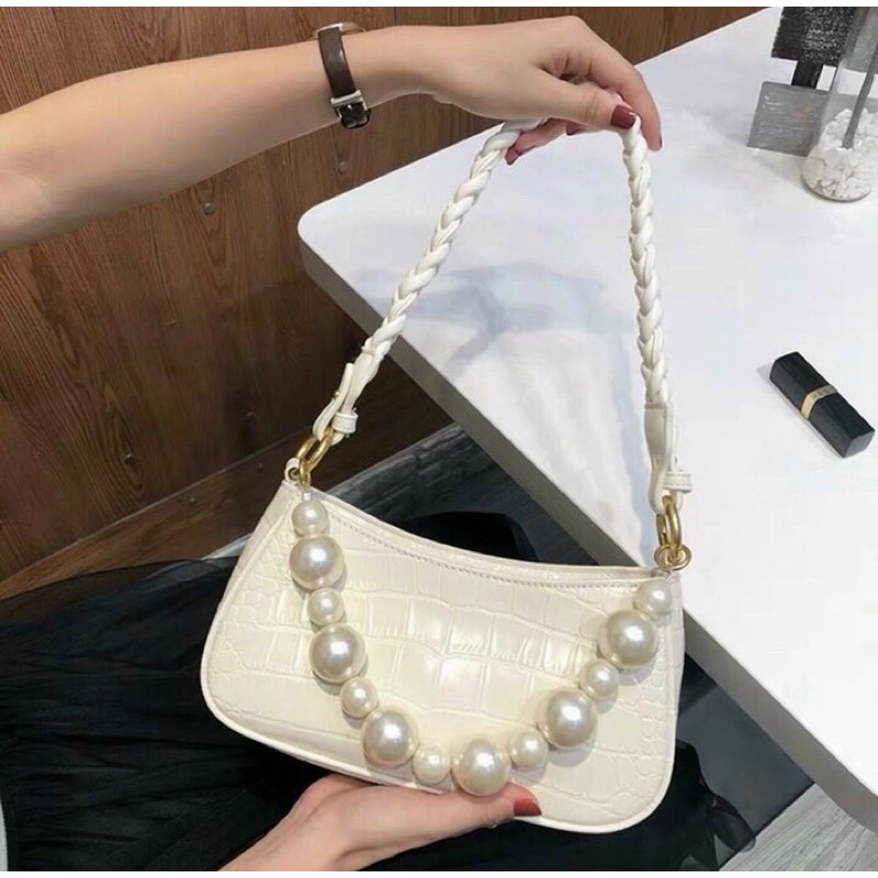 [HOT TREND] Túi kẹp nách ngọc quai bện da rắn hot trend đây ah(đeo vai xinh lắm luôn, hàng 2 dây có video sẵn nhé) | BigBuy360 - bigbuy360.vn
