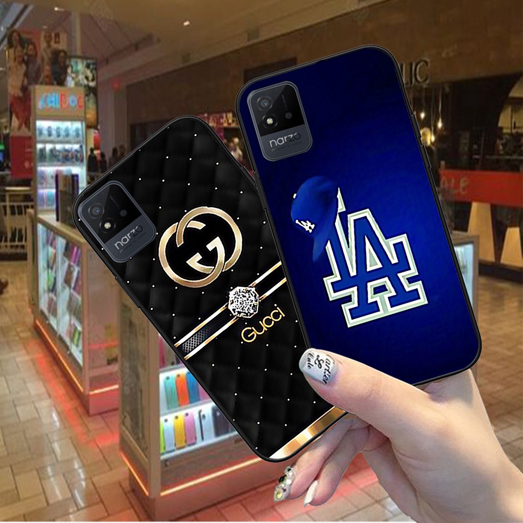 Ốp Realme Narzo 50i / narzo 50a prime / norza 30a in hình thương hiệu thời trang thể thao sang trọng