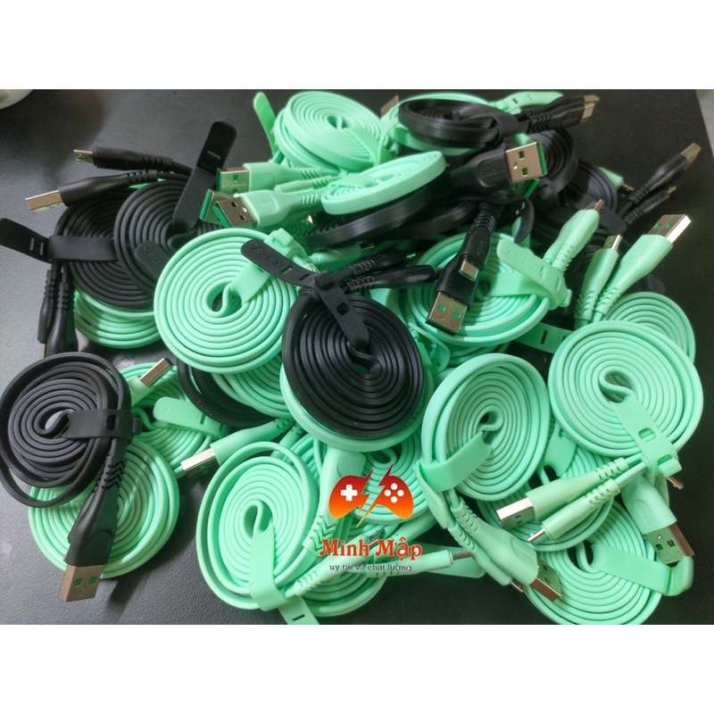 Cáp sạc nhanh Micro usb hiệu Veger dây dẹp chống rối