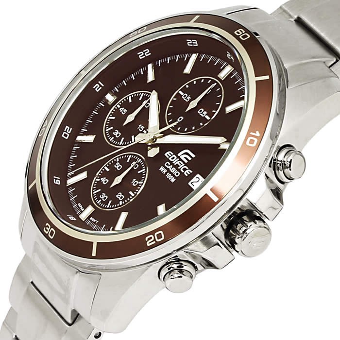 Đồng hồ nam Casio chính hãng EFR-526, dây kim loại