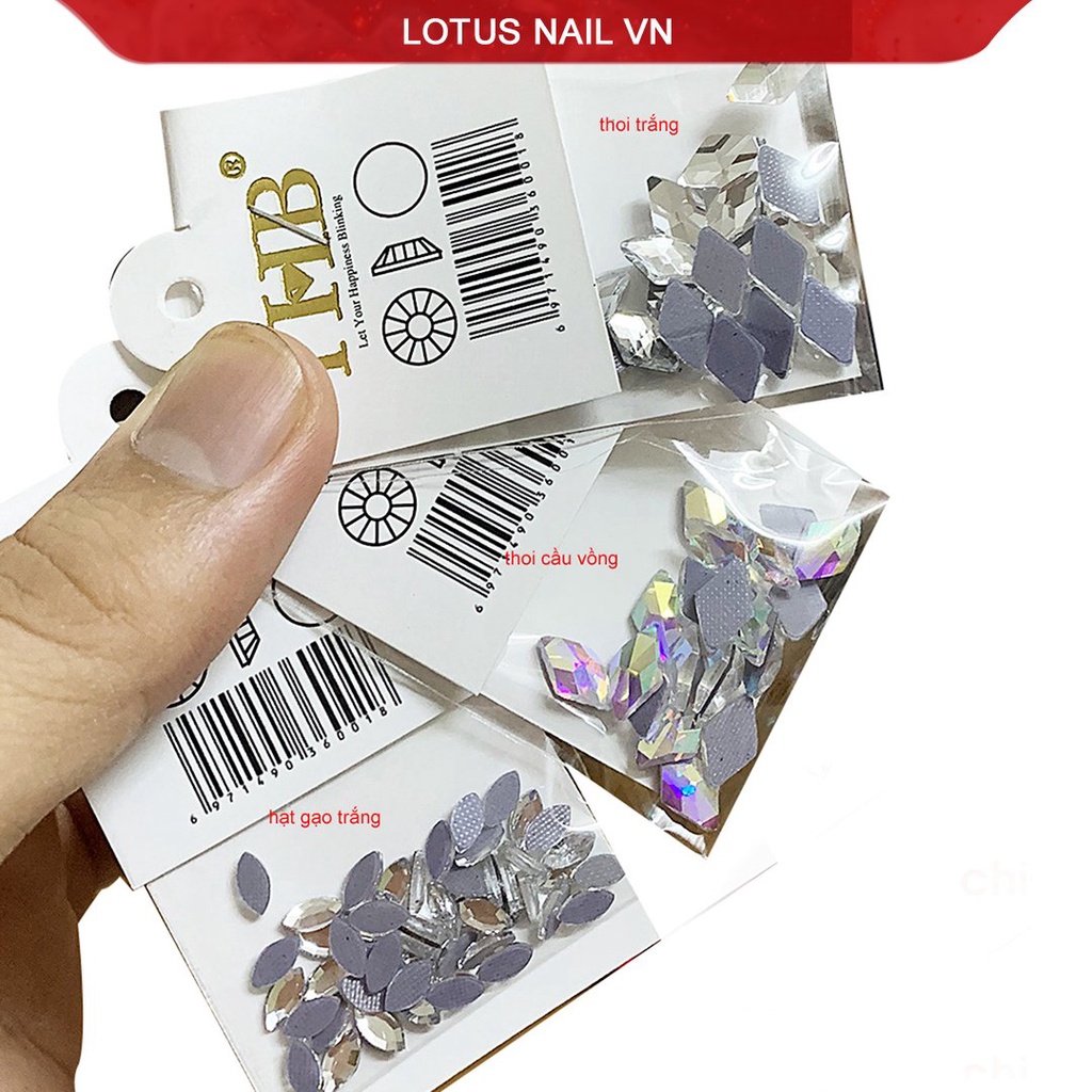 Túi đá khối YHB cao cấp, đá nail chân bằng dạng lưới bám siêu chắc | BigBuy360 - bigbuy360.vn