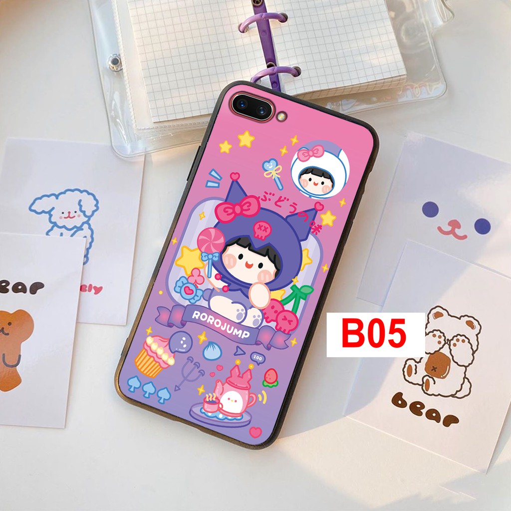 ỐP LƯNG OPPO A3S/A1K/REALME C1/REALME C2 HÌNH EM BÉ GÁI SIÊU CUTE-GIÁ RẺ