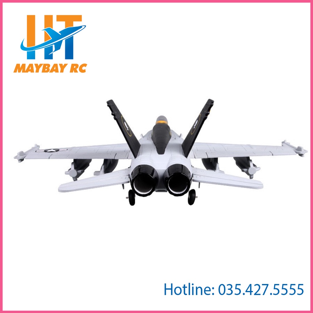 Máy Bay Điều Khiển F18 FMS Phiên Bản V2 PNP