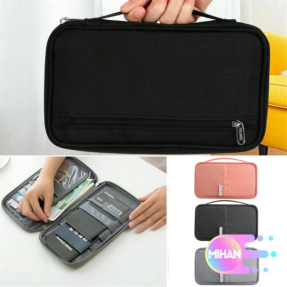 Ví Đựng Hộ Chiếu/Thẻ RFID Chống Thấm Nước Đa Màu Sắc Dành Cho Đi Du Lịch MIHAN1