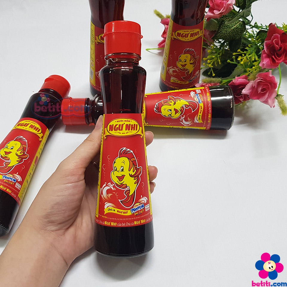 Nước Mắm Cho Bé Ăn Dặm Ngư Nhi Chai Thủy Tinh 150ml - Cho Trẻ Từ 6M+ - 8934752091967