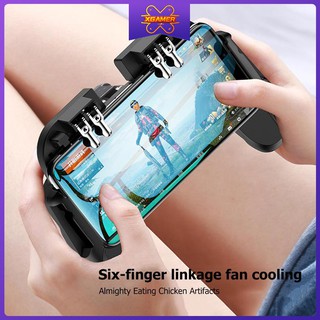 Tay Cầm Chơi Game Có Quạt Tản Nhiệt H9 Cho Điện Thoại