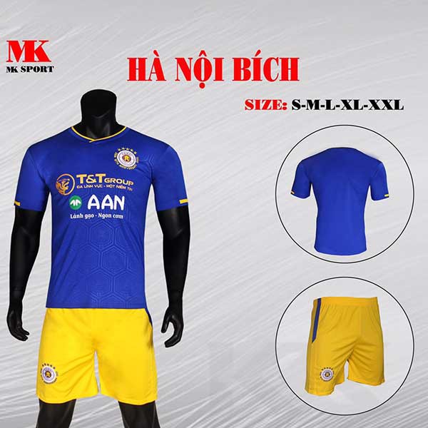 Áo bóng đá CLB Hà Nội 2021 siêu rẻ - nhận đặt đội - in áo