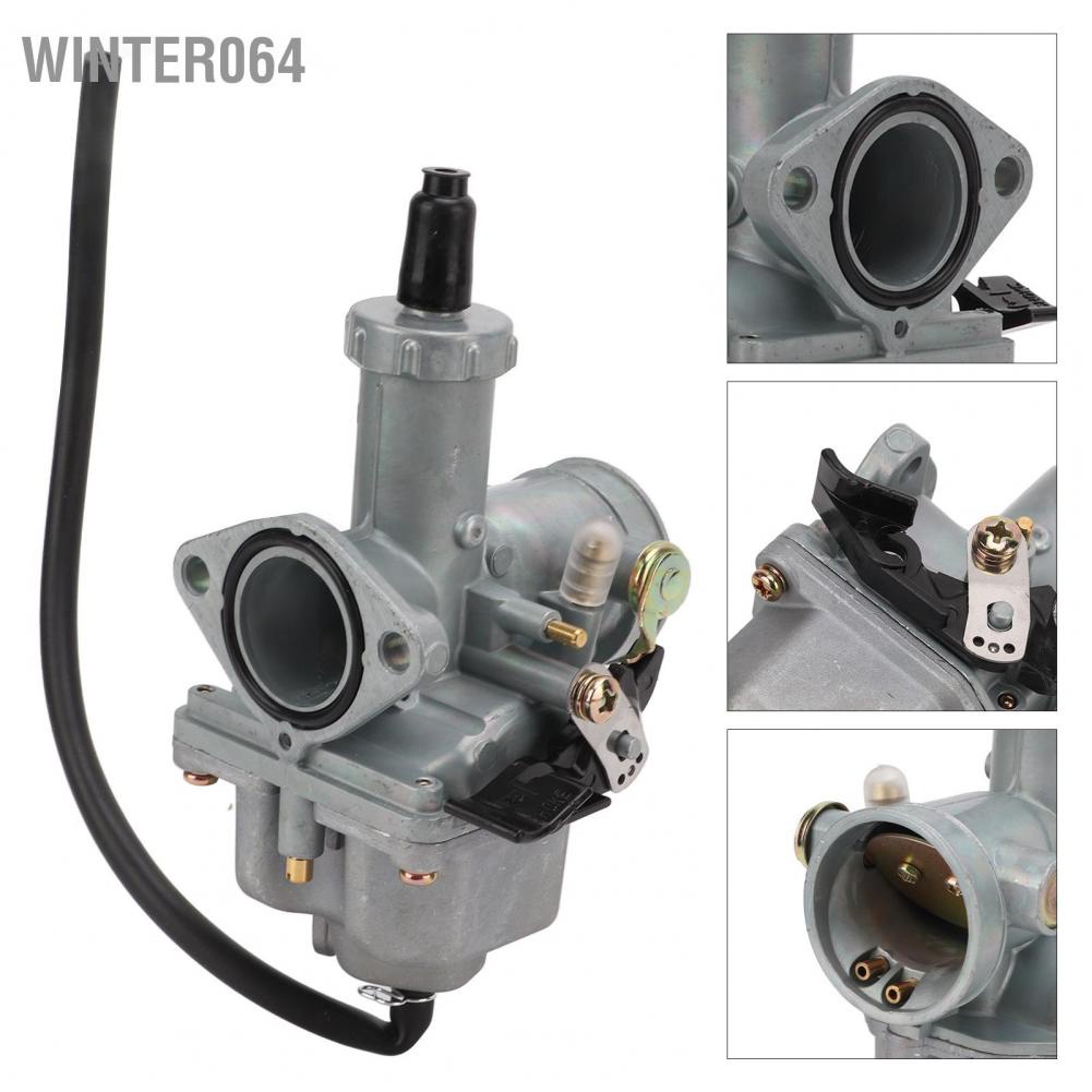 Bộ chế hòa khí bằng kim loại đường kính đầu vào 25mm chống nước thay thế cho động cơ xe mô tô CG125 GY6‑125CC