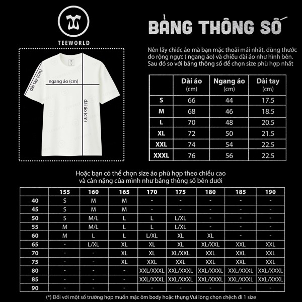 Áo thun Logo 21 T-shirt Black & White [Form tay ngắn]